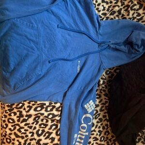 Columbia Royal Blue Logo Pullover Hoodie